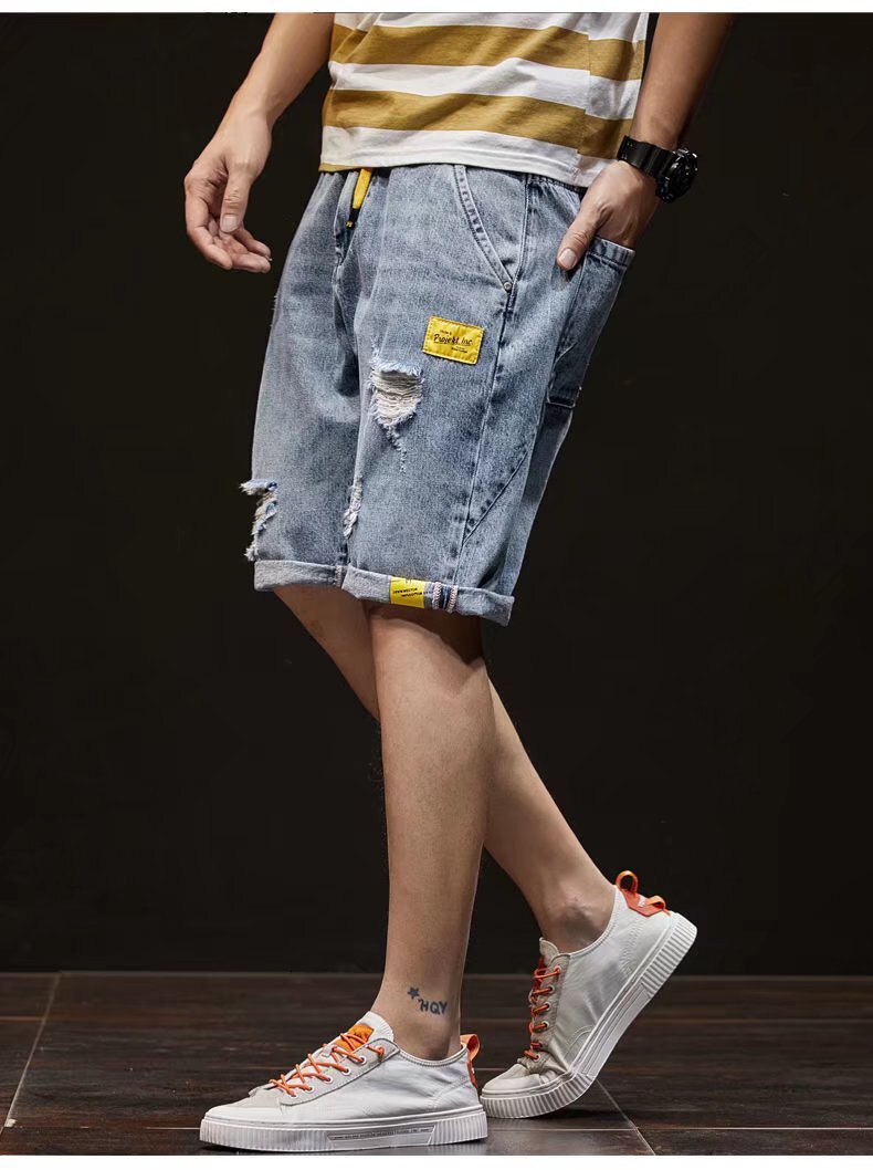 designer Men's Jeans purple jeans Denim Trousers Mens Purple Jeans shorts Jean men Pants Straight Design Retro Streetwear PURPLE brand jeans shor