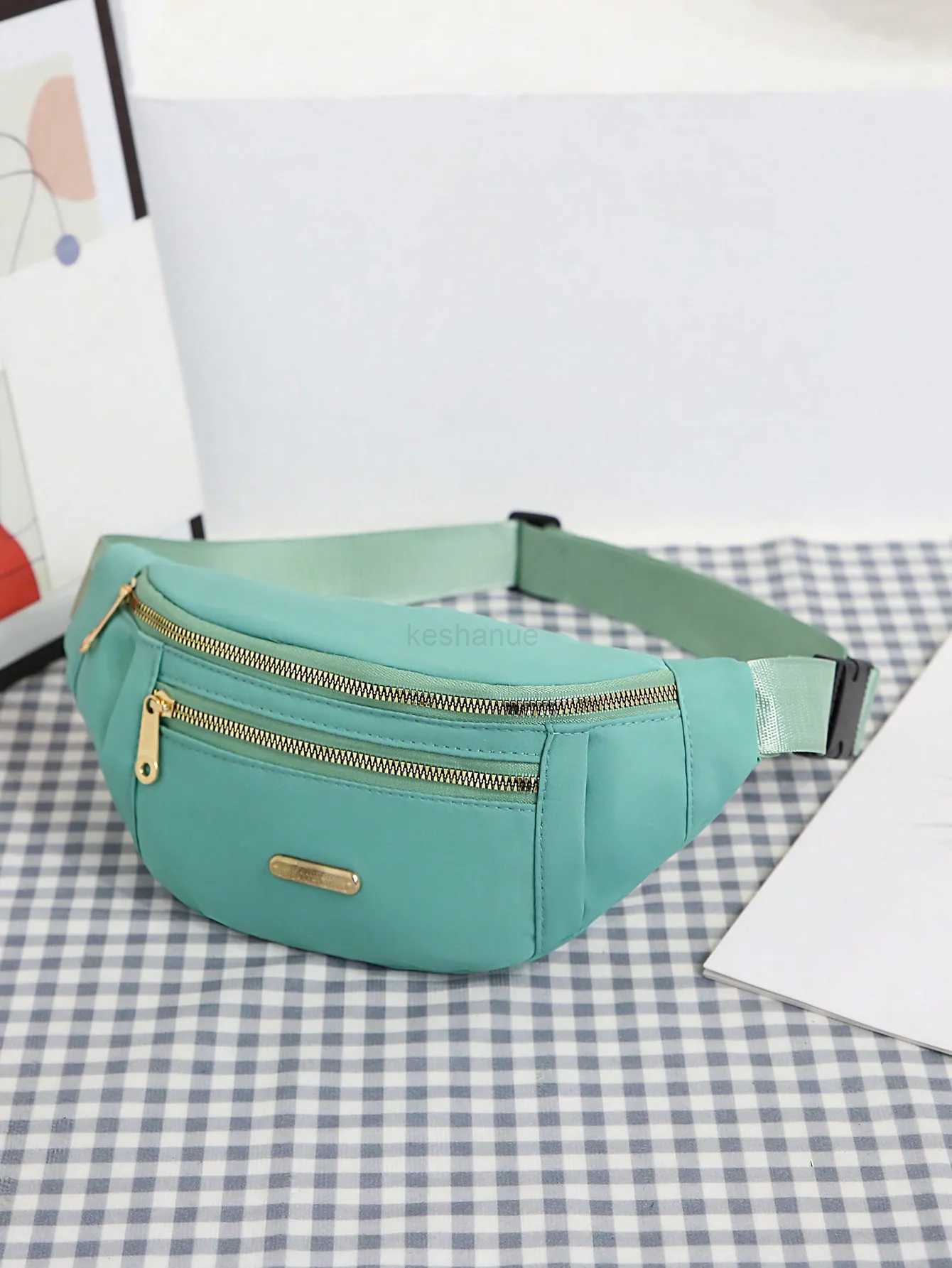 Crossbody Fanny Pack for WomenLarge Waist Bag Hip Bum Bag with Adjustable Strap for Outdoors Workout Traveling Casual RunningXJ240720