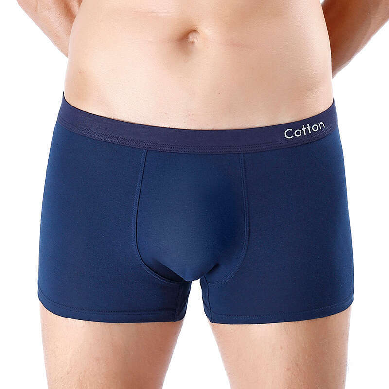 Pure 3DU Convex Underwear Three-dimensional Printing Pure Cotton Men's Four Cornered Pants Boxer Calecon Designer Underwear Mens Underwear