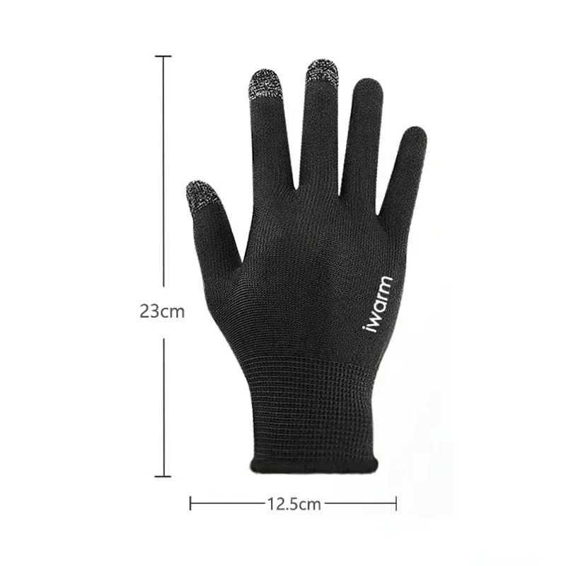 Sports Gloves Winter Gloves Cycling Glove Anti-slip Thermal Fleece Glove Full-Finger Skiing Glove Outddor Sports Men Women Motocycle Mittens z240720