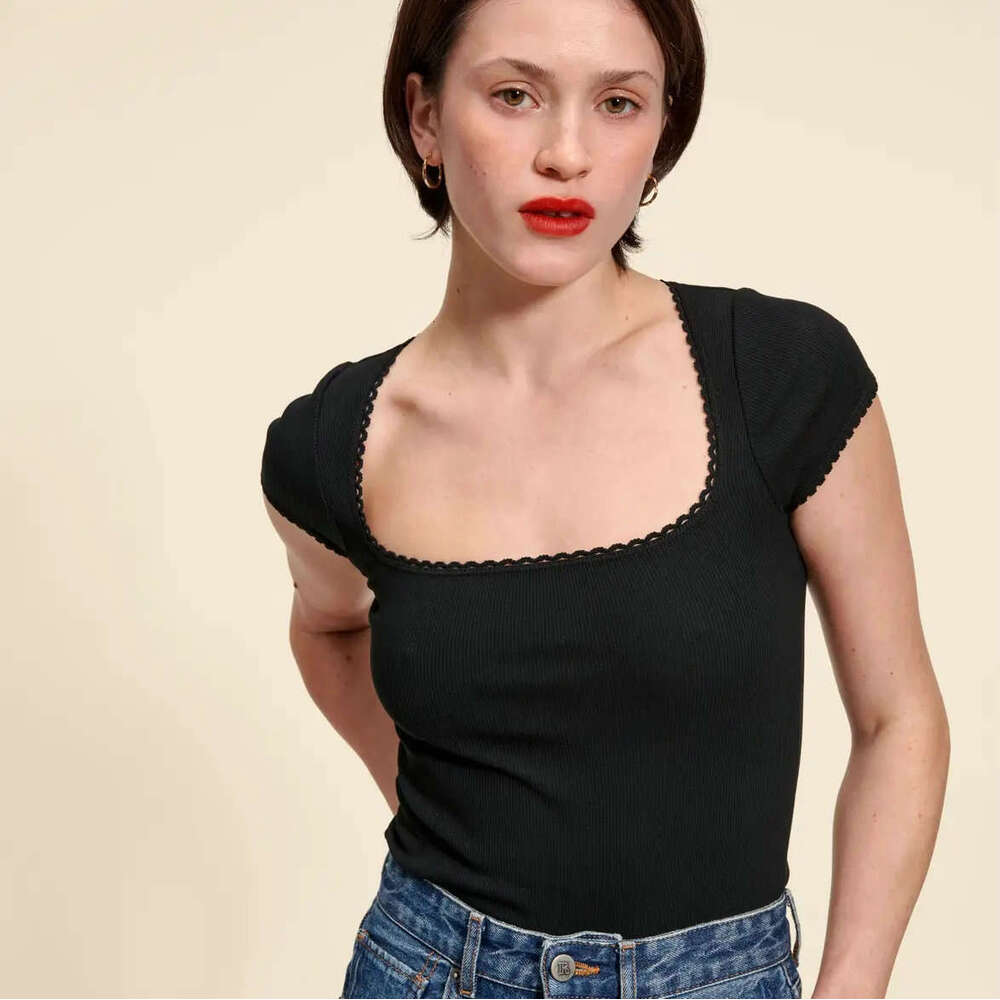 Best Saller Female Retro Loose Versatile Summer Printing Short Sleeve Hollow Out Slim Top Female Long-sleeved Sleeveless Couples Women's T Shirt 