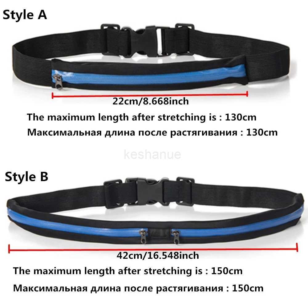 Sports Bag Running Waist Bag Pocket Running Cycling Jogging Waist Belt Pack Waterproof Adjustable Phone Pouch Pocket PouchXJ240720