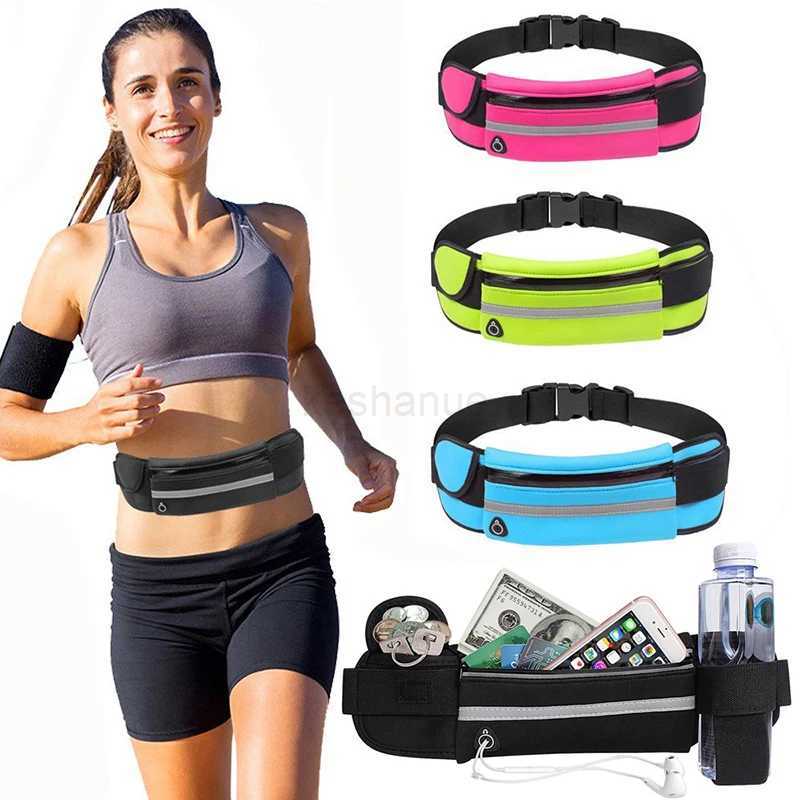 Sports Fanny Pack Women Running Waist Bag Men Belt Bag Phone Gym Bags Water Hydration Backpack Running Cycling AccessoriesXJ240720