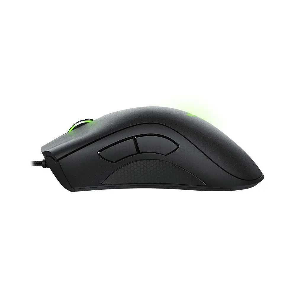 Black Razer DeathAdder Essential Wired Gaming Mouse Mice 6400DPI Optical Sensor 5 Independently Buttons For PC GamerCL240720