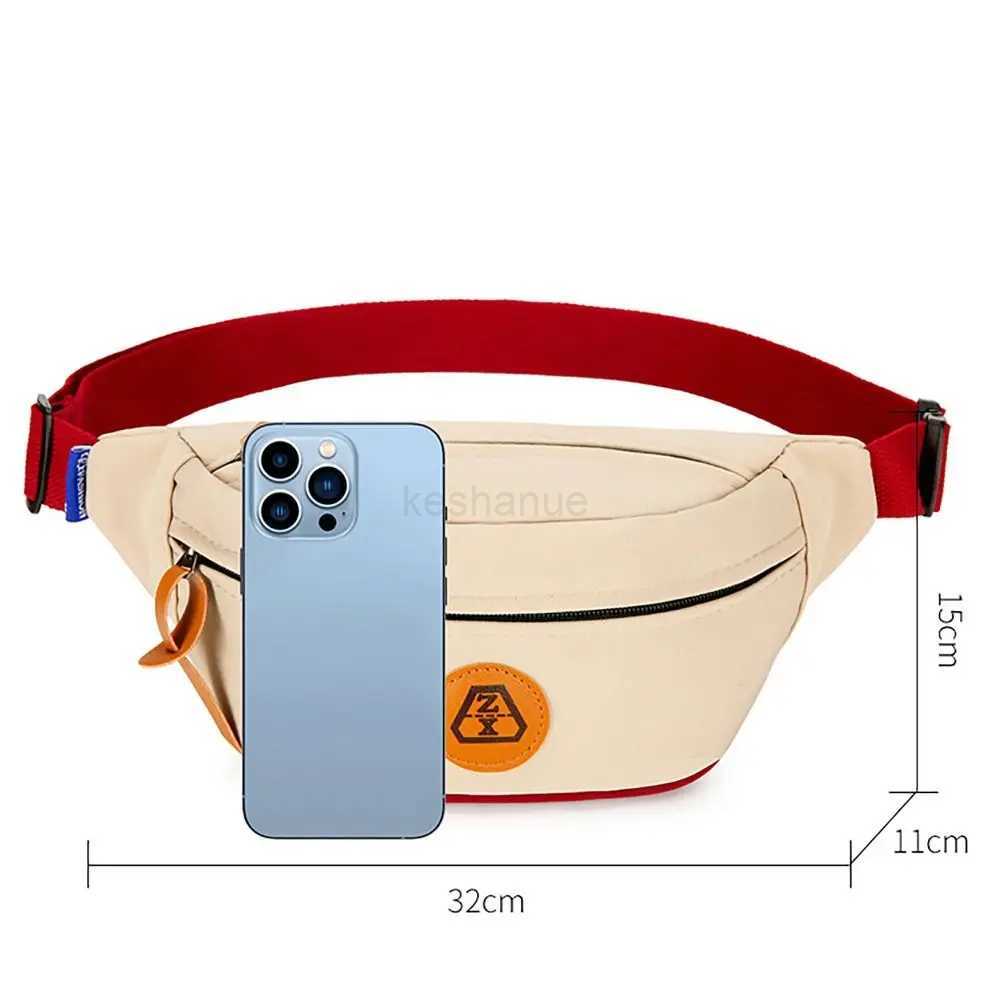 Large Capacity Waistpack Trendy Oxford Multi Functional Fanny Pack Crossbody Bag Sports OutdoorXJ240720