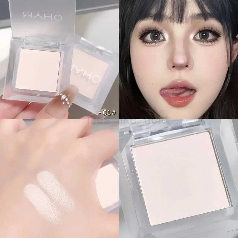 Matte White Face Highlighter Palette Pearly Jade Smokey Eyeshadow Palette Multifunctional Brighten Face Eye Makeup Cosmetics zxx240720