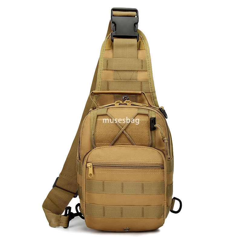 New men's chest bag Oxford bag crossbody bag men's bag shoulder bag Korean version small backpack casual waist