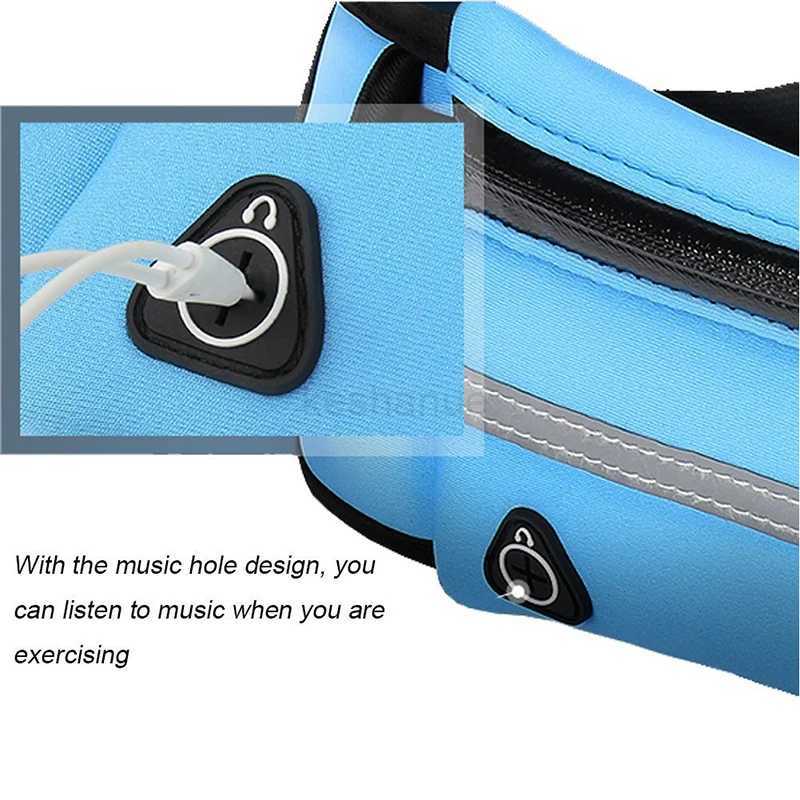 Sports Fanny Pack Women Running Waist Bag Men Belt Bag Phone Gym Bags Water Hydration Backpack Running Cycling AccessoriesXJ240720