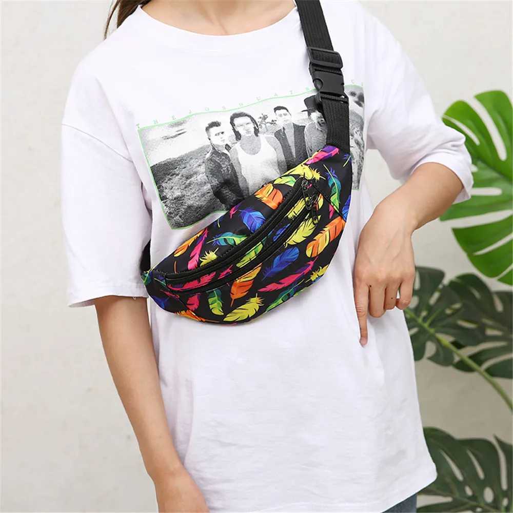 Men Women Waist Bag Zipper Chest Bag Sport Run Fanny Pack Crossbody Bag Fashion Waist Belt Bags Phone Purse Waist Pack for WomenXJ240720