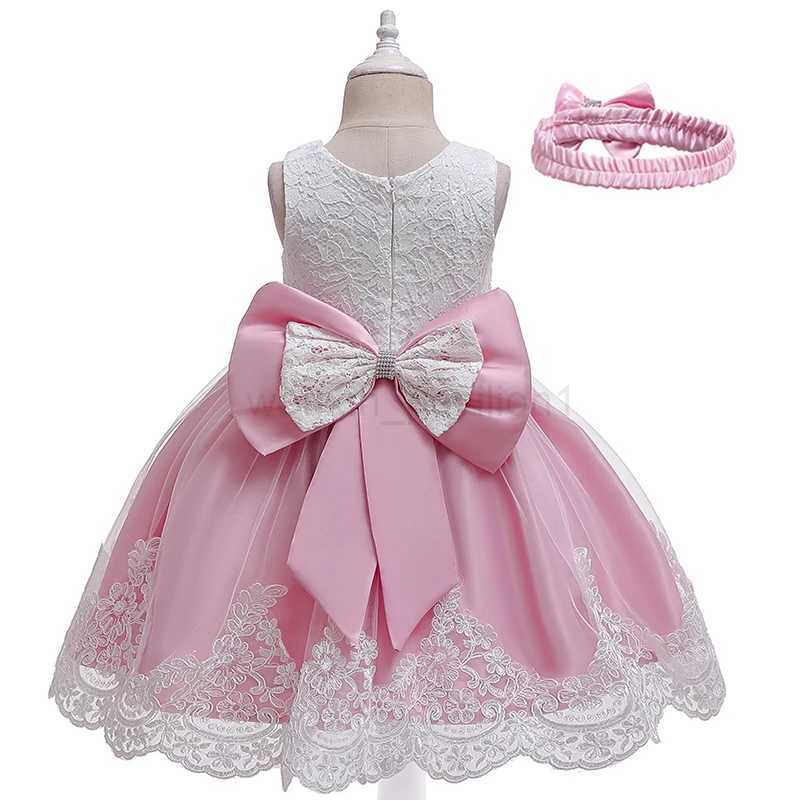 Children Flower Tutu Dress For 1-10 Years Girls Wedding Birthday Party Princess Dresses Kids Lace Gown Costume Clothing VestidosXJ240720