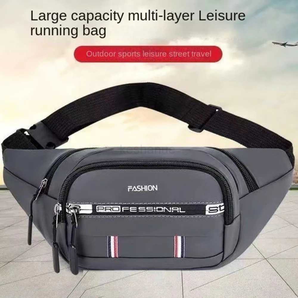 Mens Waist Pack Nylon Sport Fanny Bags Boy Drop Leg Bags Hip Bum Belt Bag Travel Riding Motorcycle Crossbody Purse Pouch NewXJ240720