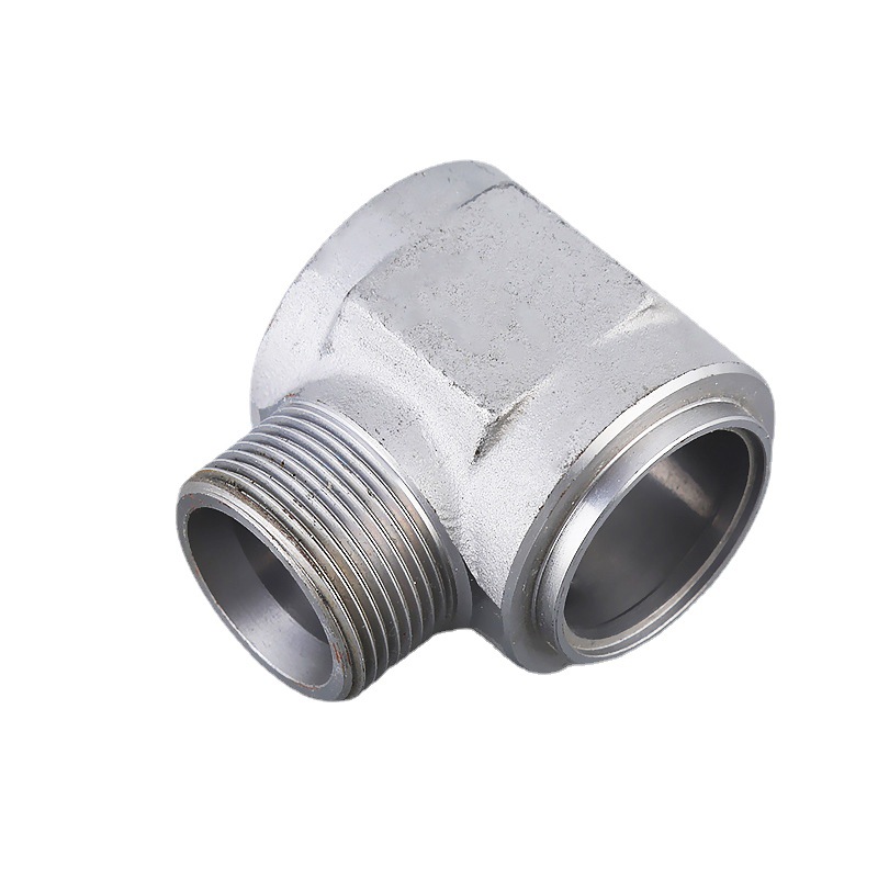 Stainless steel T-shaped joint transition threaded joint manufacturer supplies hydraulic transition joint