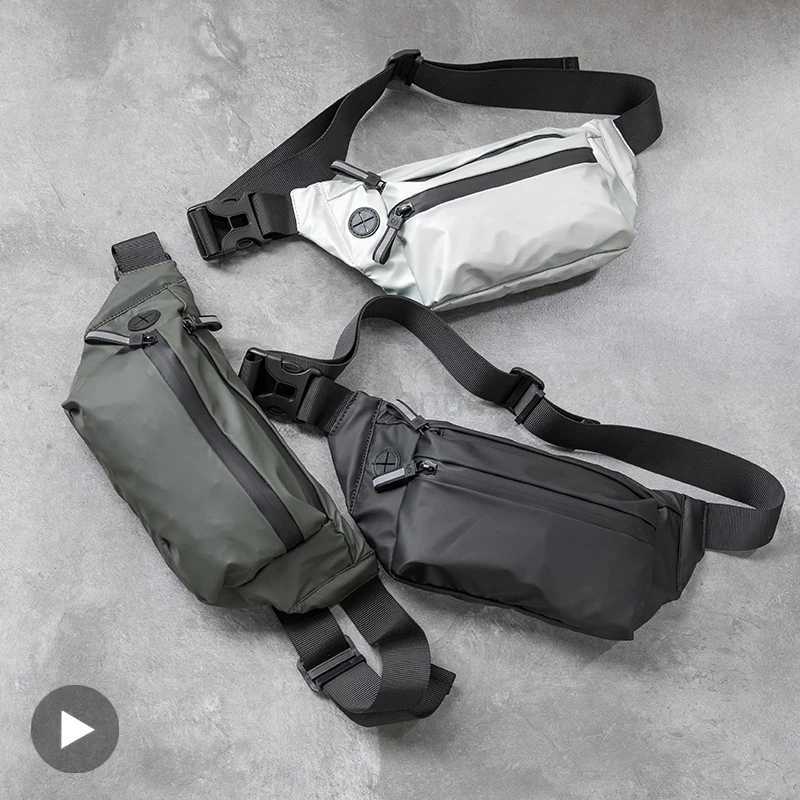 Fanny Waist Bag Pack Belt Pouch For Men Women Waterproof Male Belly Sports Kangaroo Running Banana Ladies Bum Hip Husband PhoneXJ240720