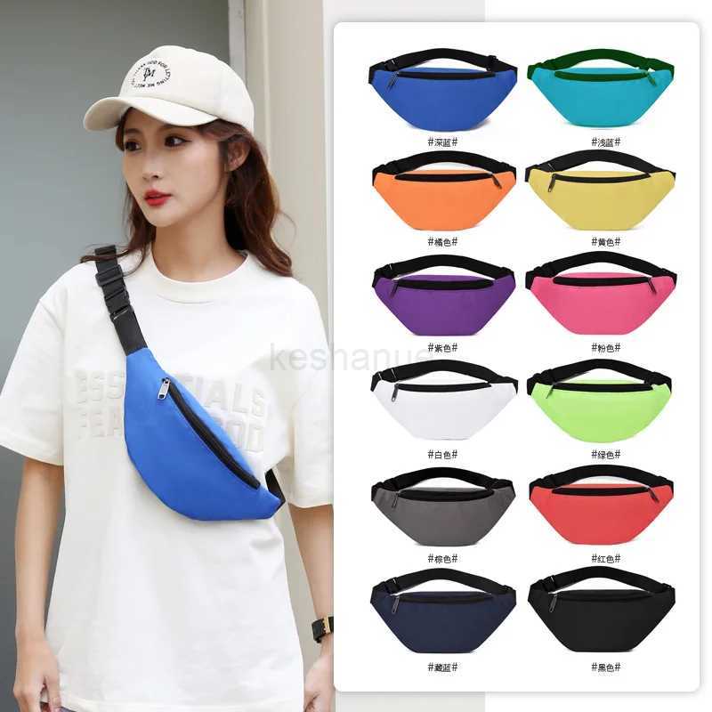 Waist Bag Womens Belt Bag Travel Men Bum Bags Waterproof Female Purse Ladies Belly Pouch for Phone CoinsXJ240720