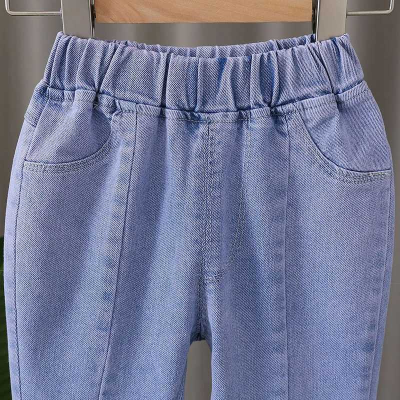 2-6Y childrens jeans spring and autumn childrens pants baby pants casual pants childrens pantsW240718