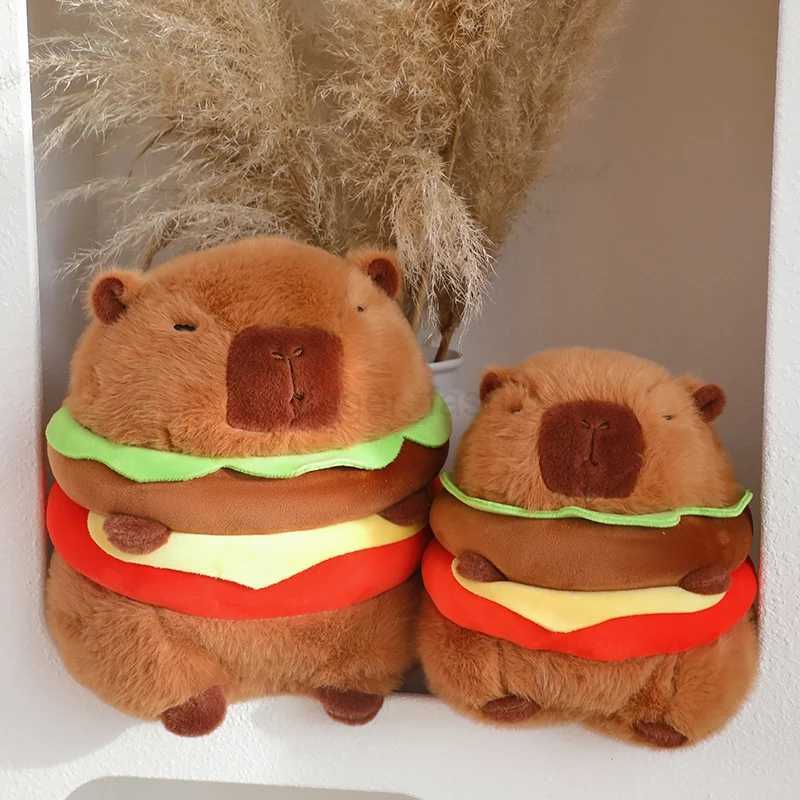 Hot Sale Kawaii Capybara Flower Plush Doll Simulation Stuffed Toy Animals Super Soft Funny Boys Girls Birthday Gifts Home DecorB270720