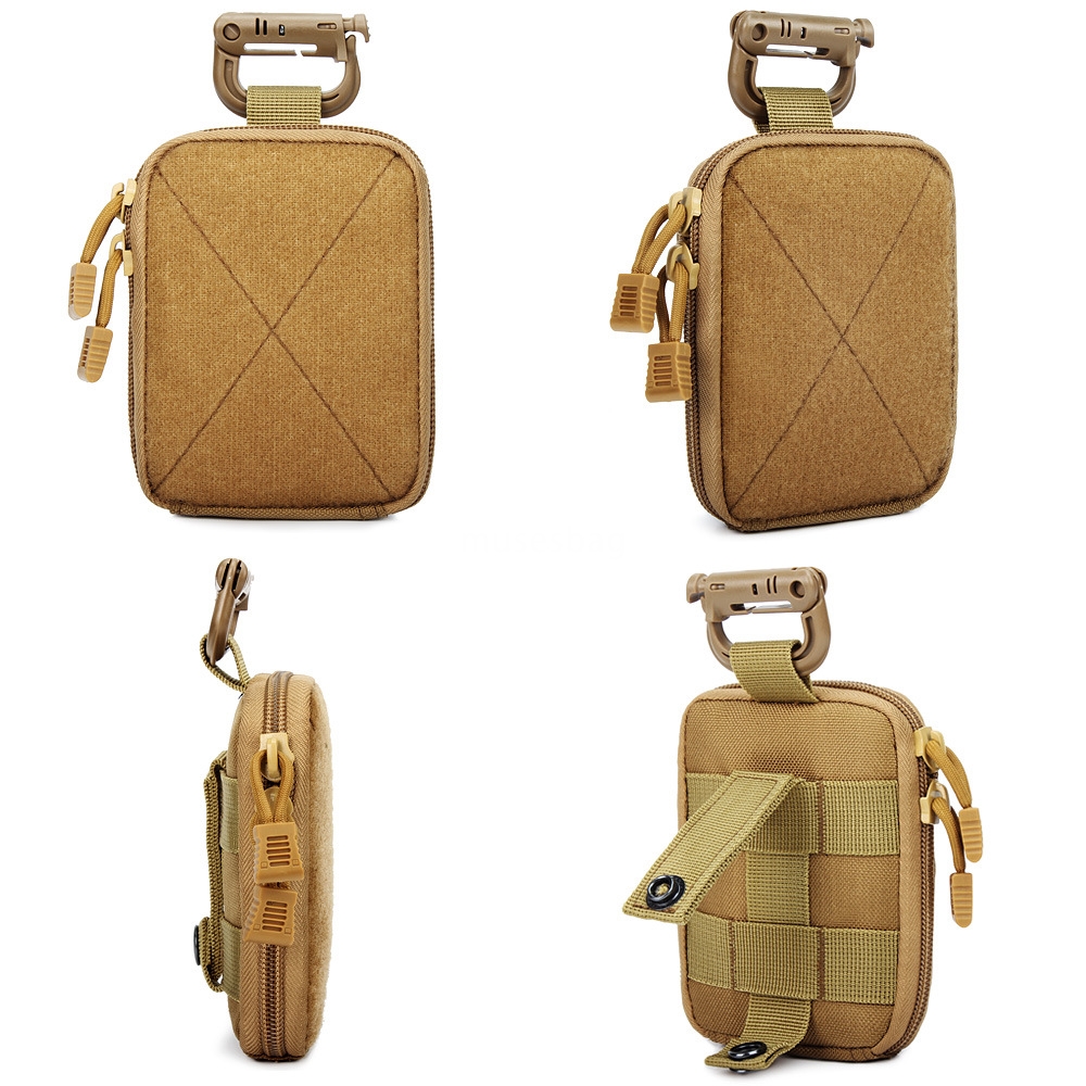 Outdoor multifunctional medical emergency storage bag Molle tactical waist bag EDC tool kit military enthusiast accessory kit