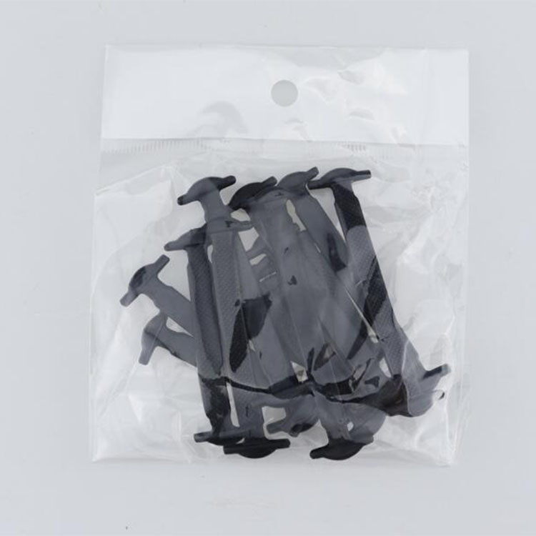 16 pcs/bag adult No Tie shoelace silicone elastic no tie shoe lace portable lazy shoelace
