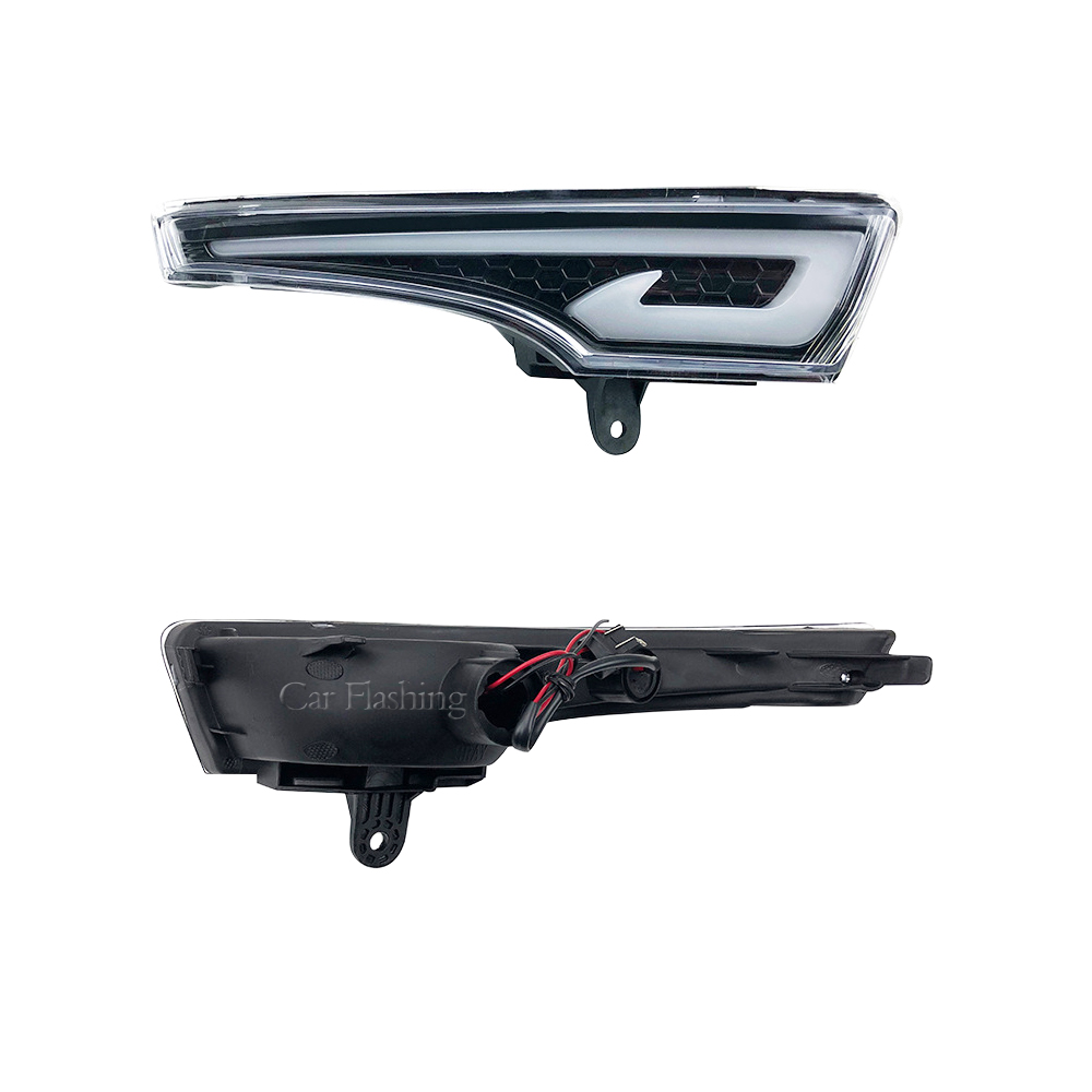 Car DRL For Nissan Altima Teana 2013 2014 2015 2016 Daytime Running Lights fog lamp cover With turn signal Daylight