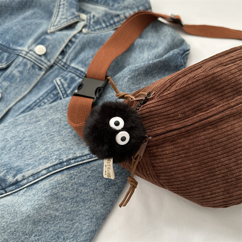 High end for women, 2023 new fashionable autumn and winter crossbody corduroy women's niche chest bag, waist bag H7.20#11 ddmypanda 7cb