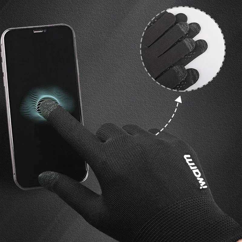 Sports Gloves Winter Gloves Cycling Glove Anti-slip Thermal Fleece Glove Full-Finger Skiing Glove Outddor Sports Men Women Motocycle Mittens z240720
