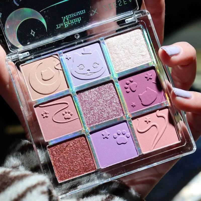 ZEESEA Alice Eyeshadow Palette 9 Colors Matte Glitter Professional Waterproof Long Lasting Eye Shadow Make Up Palette zxx240720