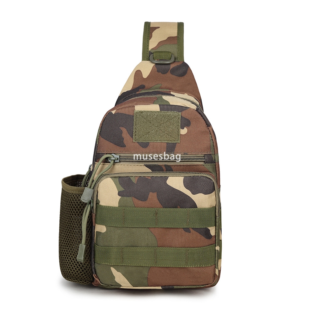 New sports waist bag tactical small chest bag camouflage outdoor sports bag single shoulder crossbody single shoulder bag