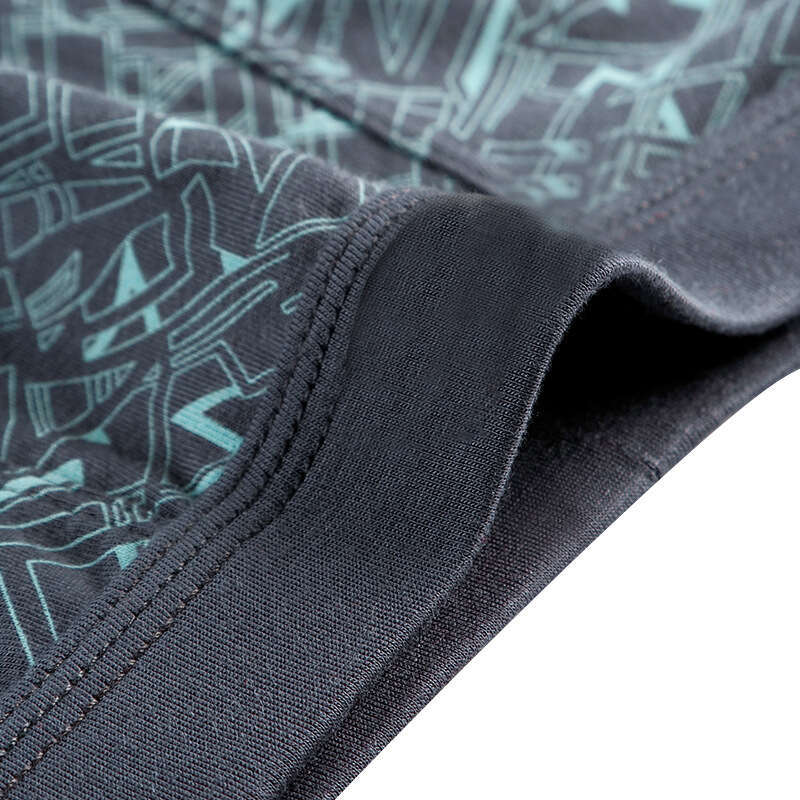 Printed with Seamless Waist and Flat Underwear, Men's Printed Four Corner U-shaped Convex Underwear Mens Boxers Boxer Panties Boxers for Men Shor