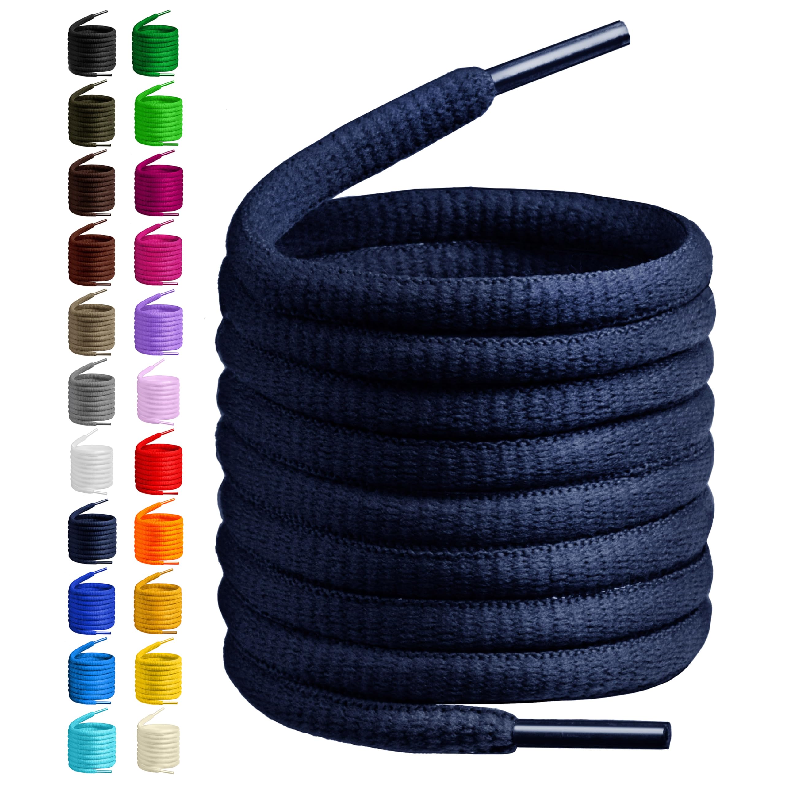 6 Colors 100 cm Fluorescent Shoelace Polyester Fashion Sneaker Shoe Strings 3M Reflective Flat Shoes Laces