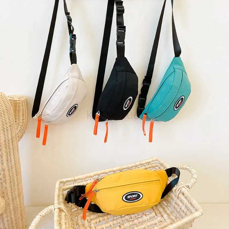 Waist Bag Children Men Women Fanny Pack Purse Travel Cross Body Fashion Kids Belt Shoulder Bum Bag for Girl Boy Sport Chest BagsXJ240720