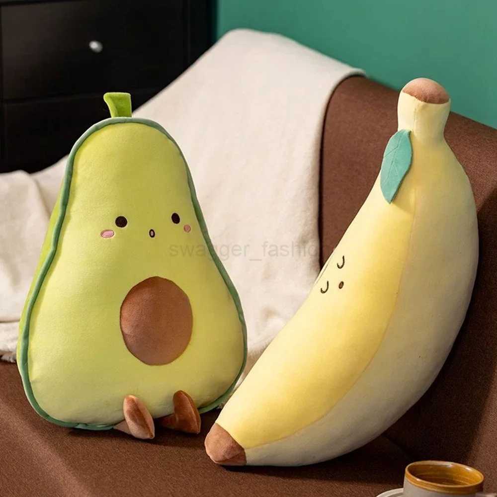 Avocado Banana Carrot Mushroom Plush Toy Throw Pillow Sleeping Doll Bed Sofa Cushion Cute Doll Birthday Gift Girl Boy New ideaB270720