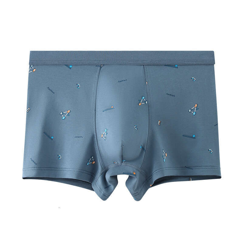 50 New Underwear Breathable Printed Four High Quality Leather Horse Cotton Men's Flat Corners Mutande Sexy Mens Boxers Designer Underwear Boxers 