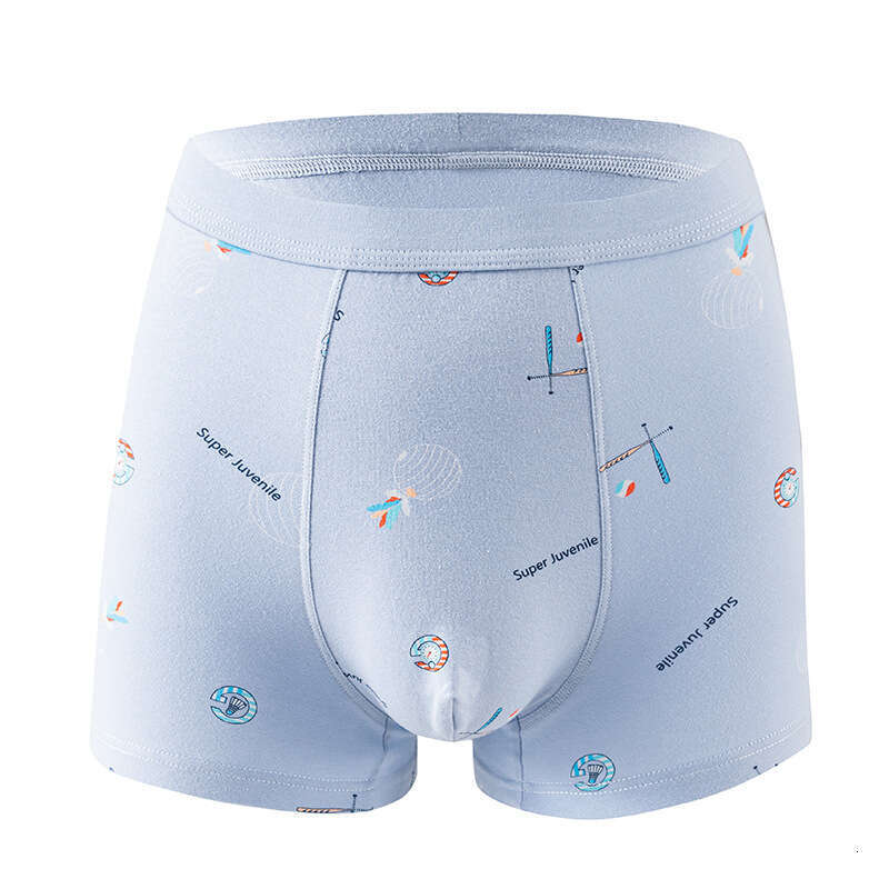 Printed Pure Cotton 3DU Convex Large Space Men's Boxer Shorts Printed Trendy Fashion Underwear Men Mens Boxers Designer Sexy Mutande Uomo Boxer D