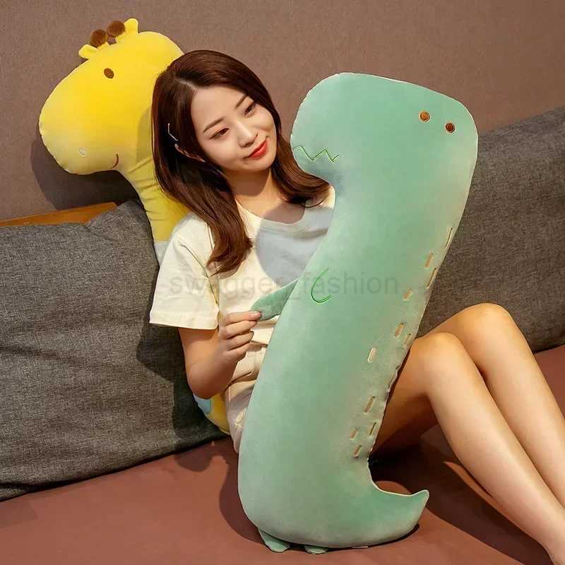 Lovely Cartoon Animal Side Sleep Body Pillow Soft Cozy Throw Pillows Girlfriend Schoolmate Gift Long Pillows Cute Birthday GiftsB270720