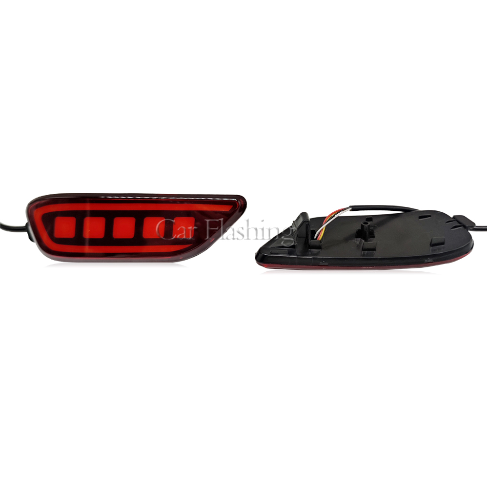 Car LED Rear Bumper Reflector Light For Chevrolet Captiva 2008 2009 2010 2011 2012 2013 2014 Brake Dynamic Turn Signal lamp