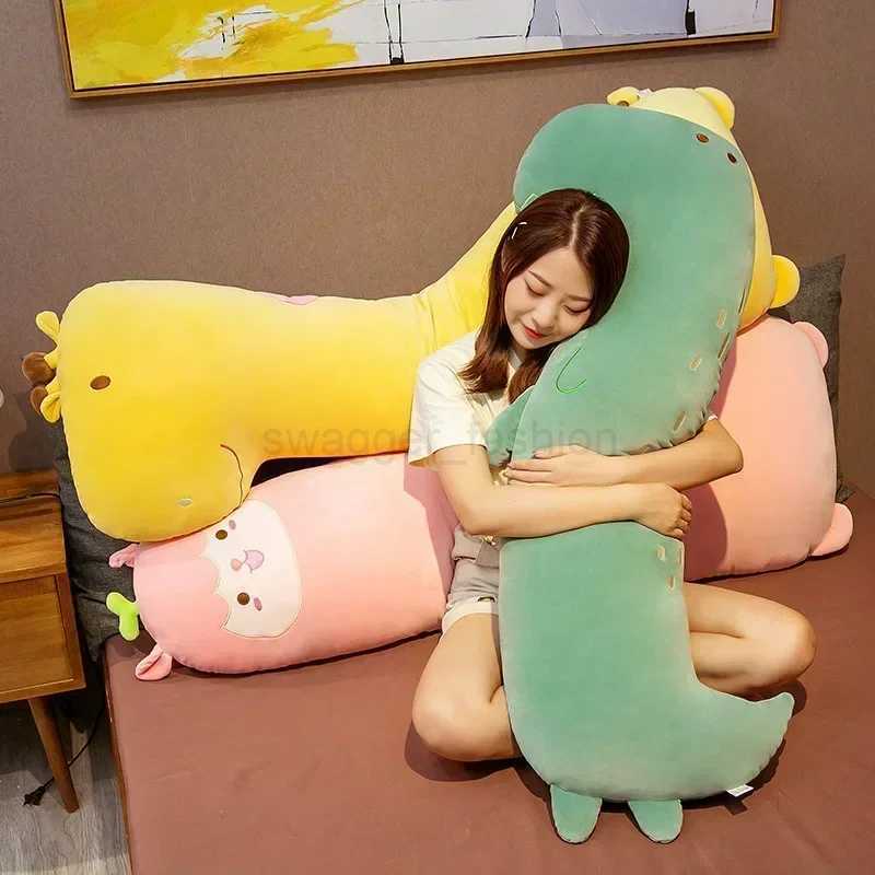 Lovely Cartoon Animal Side Sleep Body Pillow Soft Cozy Throw Pillows Girlfriend Schoolmate Gift Long Pillows Cute Birthday GiftsB270720
