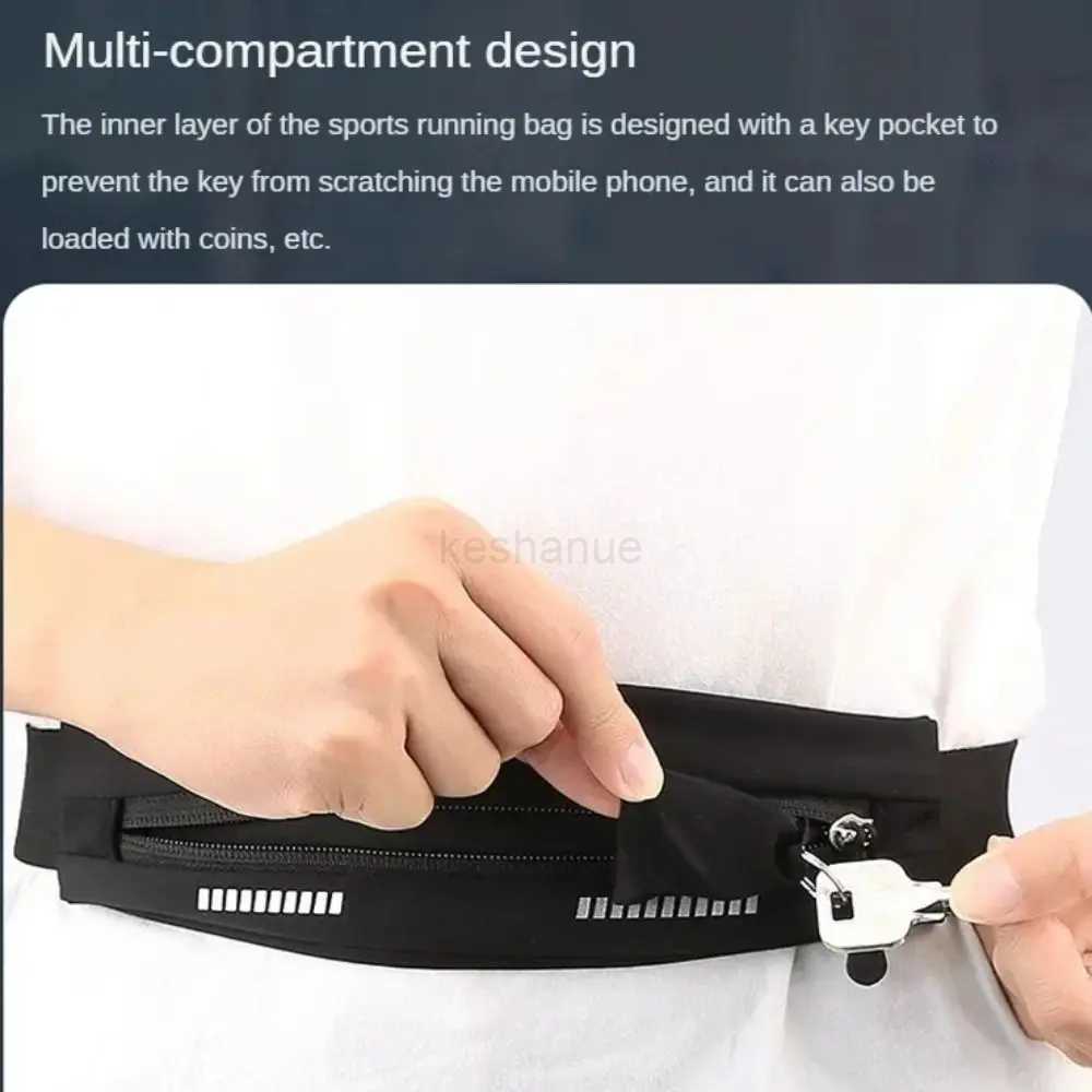 Waist Running Bags Women Sports Fitness Waterproof For Money Phone Holder Jogging Training Key Belt Bike Accessories Pouch PacksXJ240720