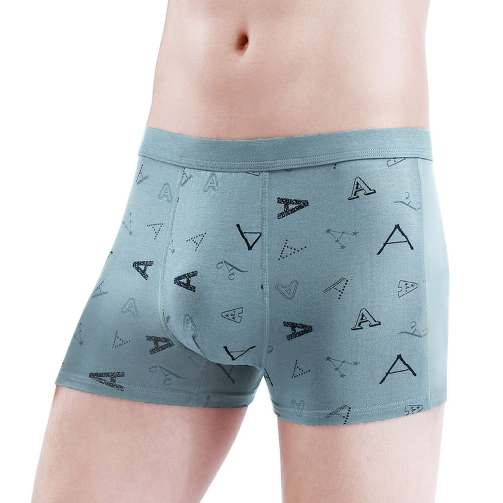 New Flat Corner Pants with Fat and Large Size Men's Printed Underwear Mens Boxers Designer Boxers for Men Designer Men Underwear Designer Calecon