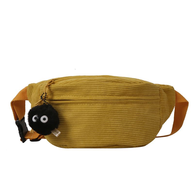 High end for women, 2023 new fashionable autumn and winter crossbody corduroy women's niche chest bag, waist bag H7.20#11 ddmypanda 7cb