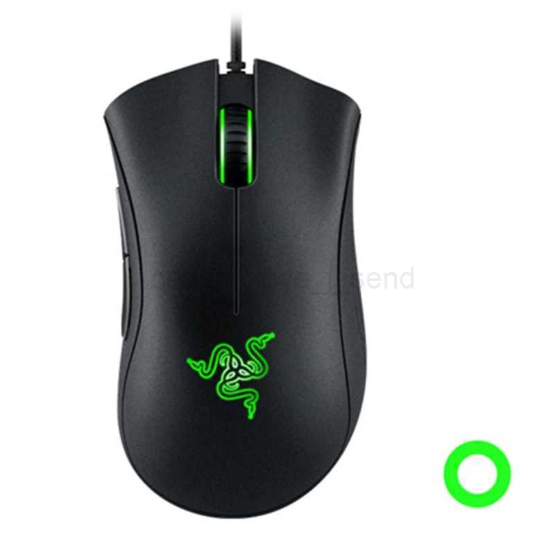 Original Razer DeathAdder Essential Wired Gaming Mouse Mice 6400DPI Optical Sensor 5 Independently Buttons For Laptop PC GamerCL240720
