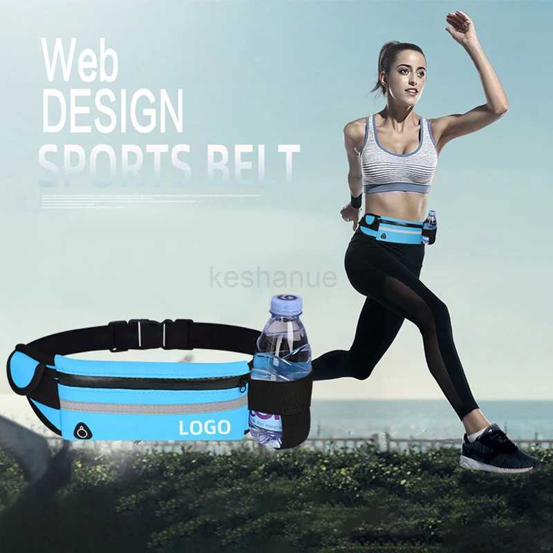 Running Waist Bag Men Belt Bag Phone Gym Bag Water Hydration Backpack Running Accessories Sports Fanny Pack Gym SportsBagsXJ240720