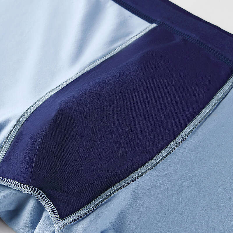 50S Breathable and Comfortable 3A Antibacterial Crotch Men's Flat Angle Pants U Convex Trendy Printed Pure Cotton Underwear Men Mutande Men Under