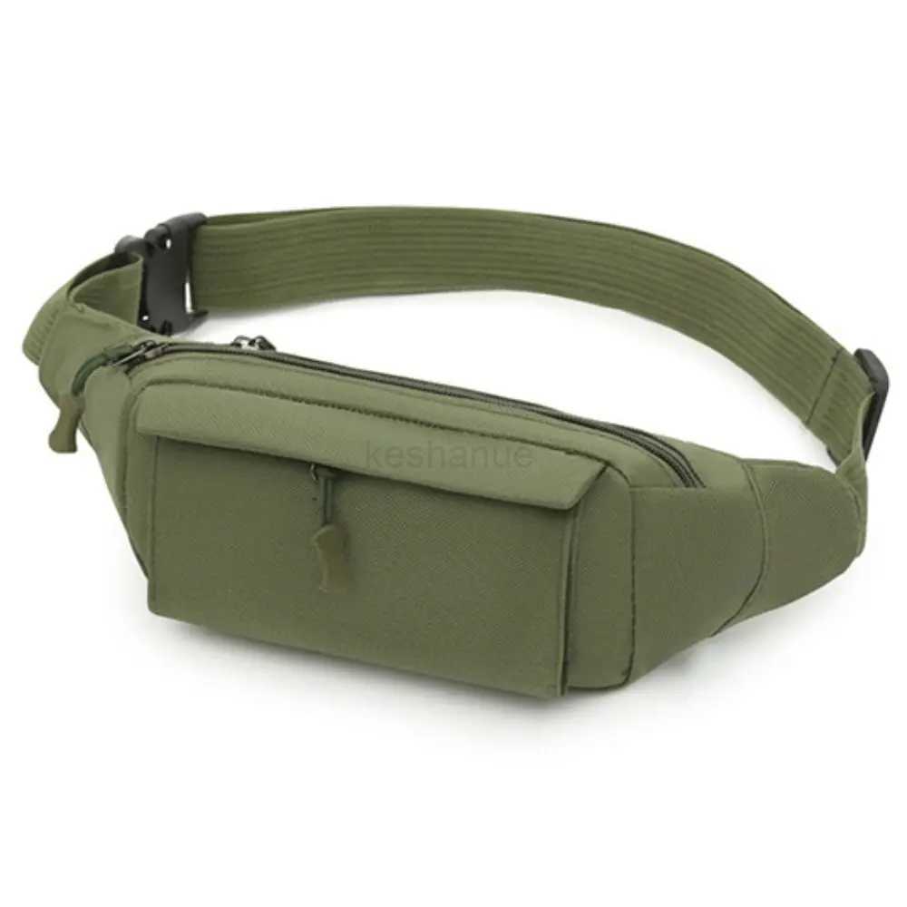Mens Waist Bag Pouch Shoulder Belt Bags Hip Sack Oxford Cloth Belly Waterproof Male Banana Fanny Pack Phone BagXJ240720