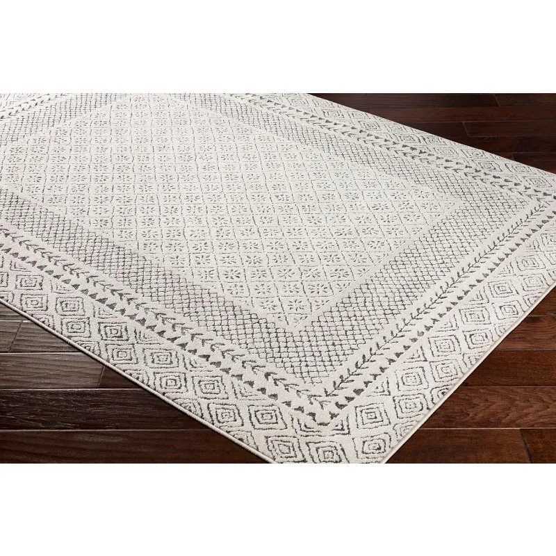 Livabliss Melodie Boho Farmhouse Area Rug Living Room Carpet Home