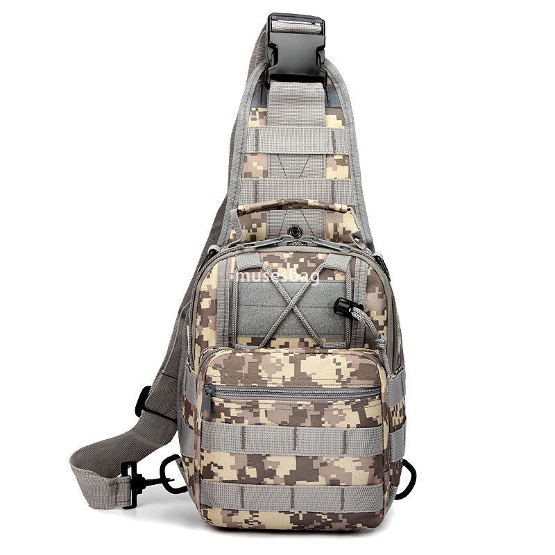 New men's chest bag Oxford bag crossbody bag men's bag shoulder bag Korean version small backpack casual waist