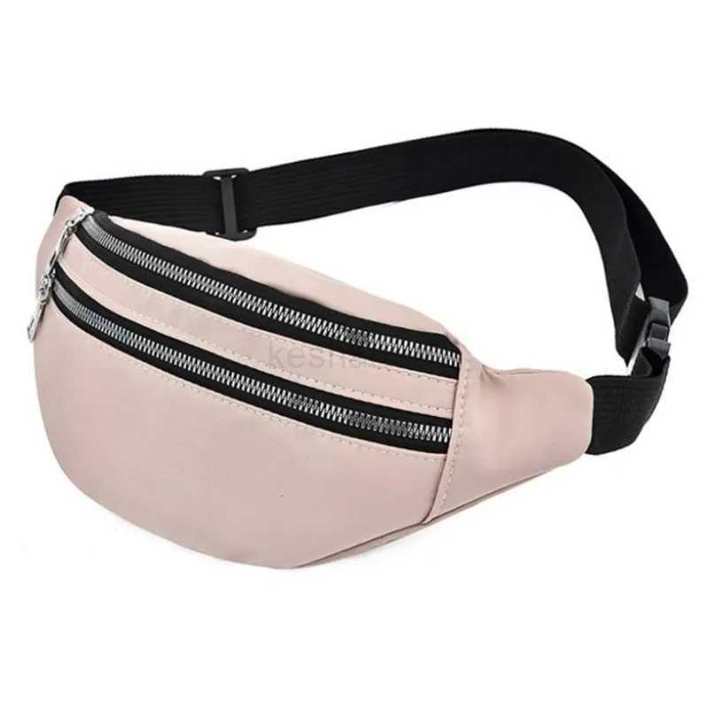 Fashion Fanny Pack Travel Shoulder Purse Belt Bag Women Waist Bag Men Belt Pouch Female Banana Bag Waterproof Phone Bag for GirlXJ240720