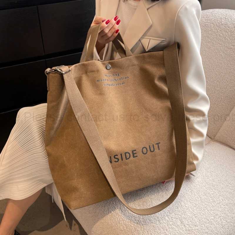 High Quality Women Canvas Shoulder Bag 2024 Shopping Bags Students Book Bag Cotton Cloth Handbags Large Tote For Girls wallet Z240910