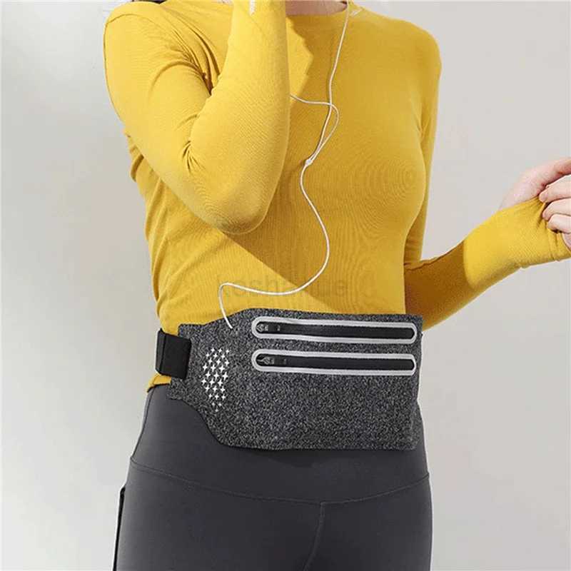 Sport Hidden Waist Bag Travel Lightweight Phone Storage Belt Ultra-Thin Fanny Pack Women Running PouchXJ240720