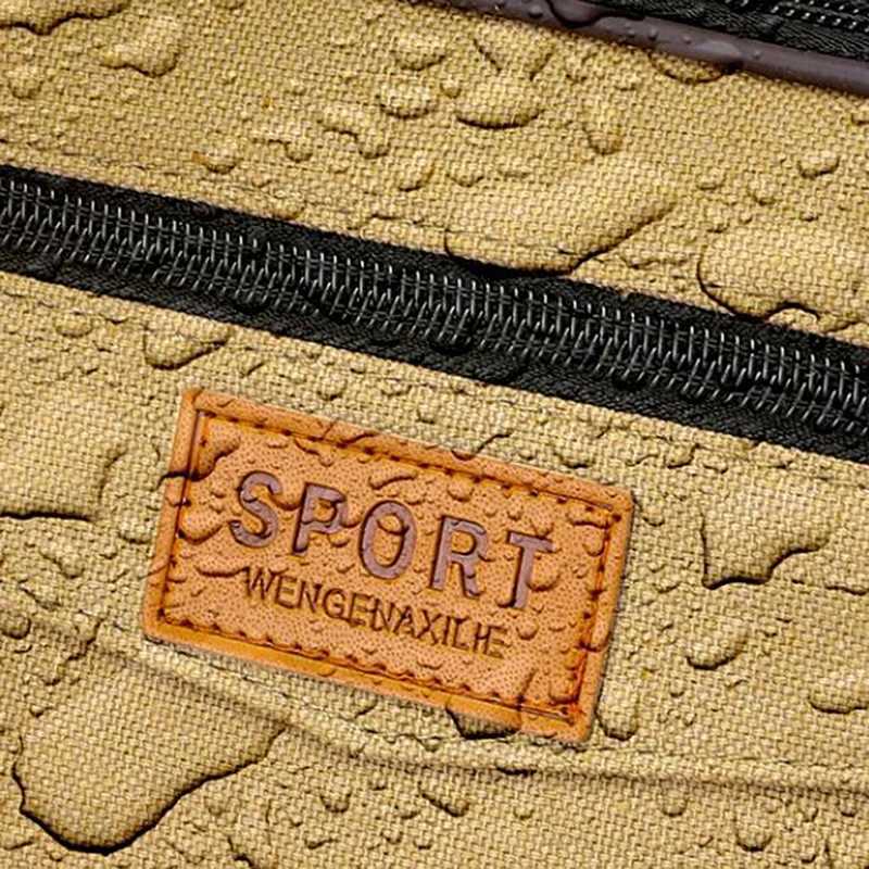 Multi Layer Men Phone Pouch Belt Waist Bag Fanny Pack Canvas Purse Small Pocket Design Belt Pouch Purse Bag for PhoneXJ240720