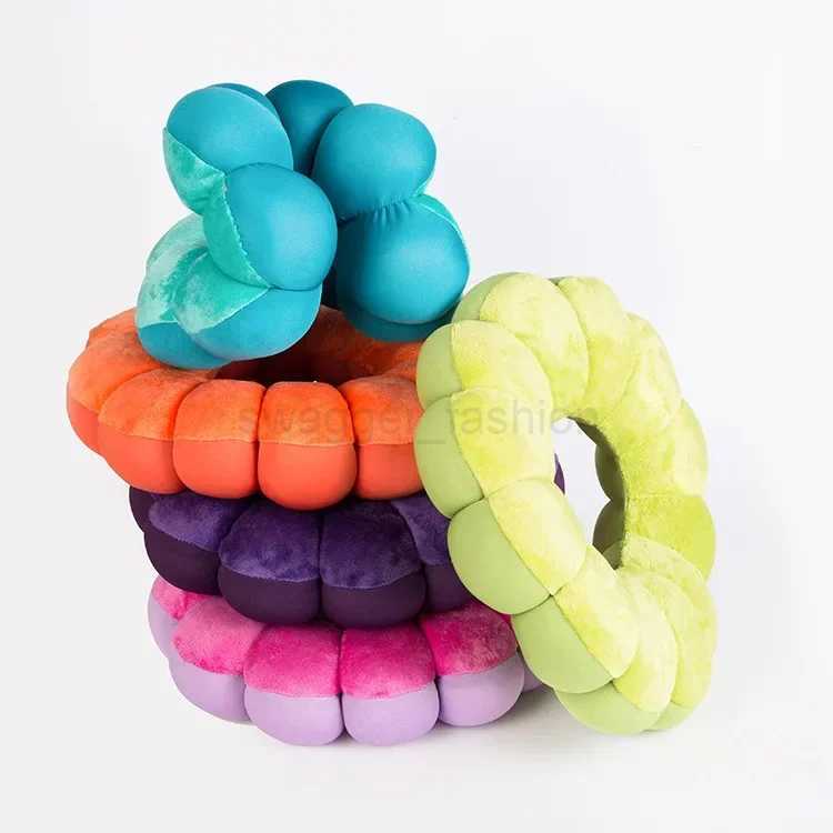 Hot Selling High Quality Travel Plane Cute Donut Cushion Cervical Pillow Lumbar Pillow Neck Protector Office Nap PillowB270720